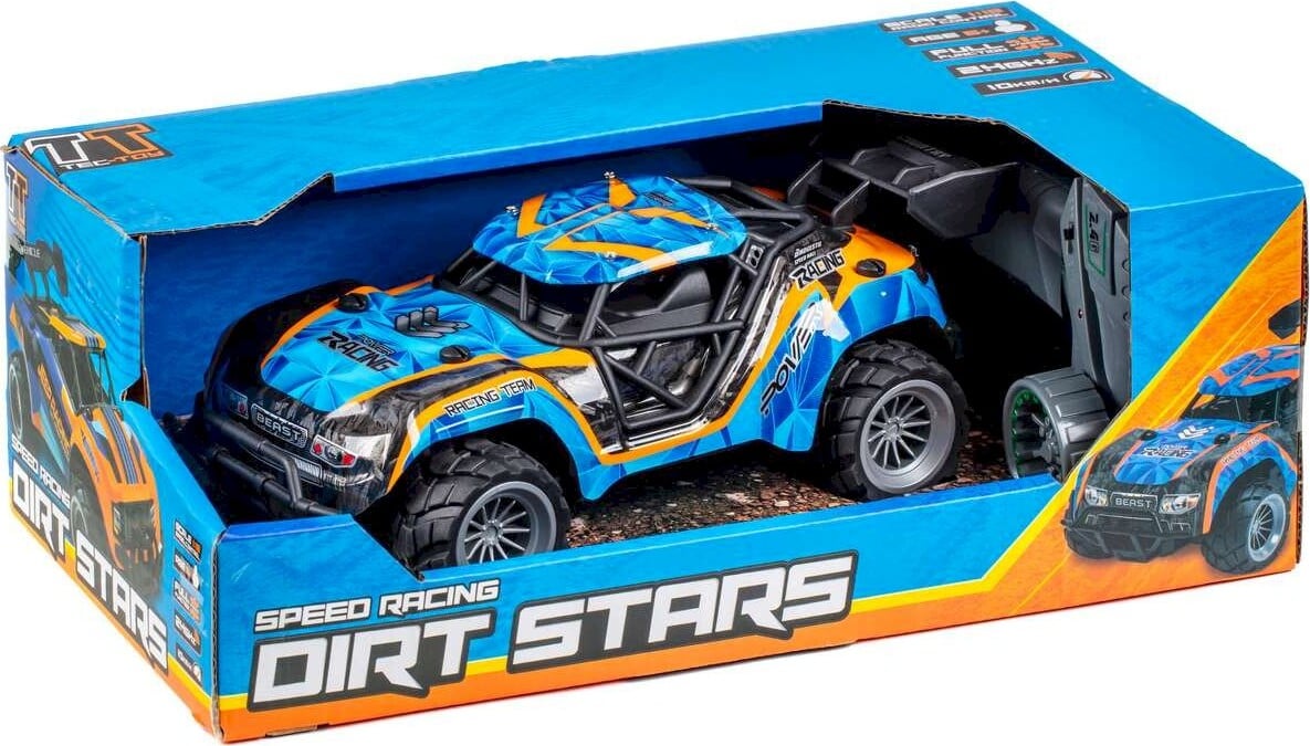 TEC-TOY - Speed Racing R/C 1:18 - Blue/Orange (471412)