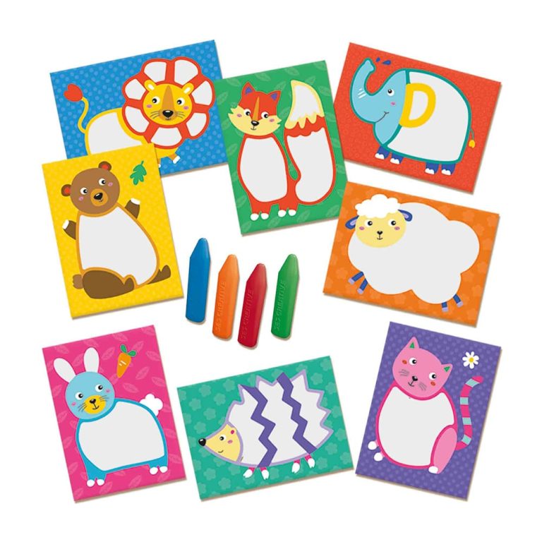 SES Creative – My first – Crayons and Animal cards – (S14404)
