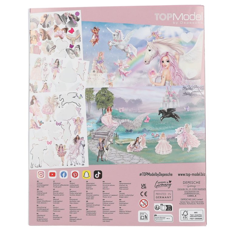 Topmodel – TOPModel Stickerworld VIVA VIOLET – (413443)
