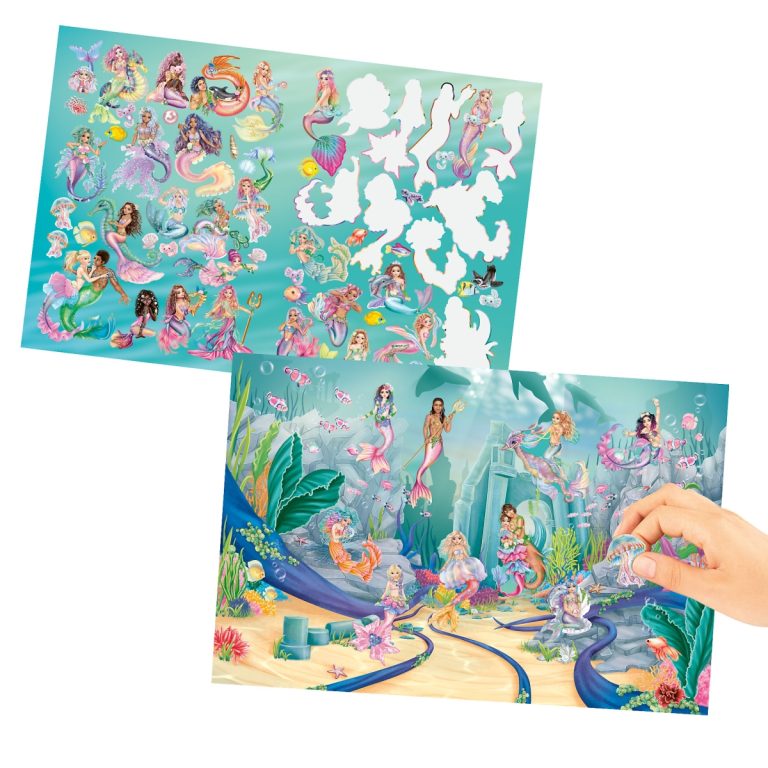 Topmodel – TOPModel Metallic Stickerworld MERMAID – (413395)