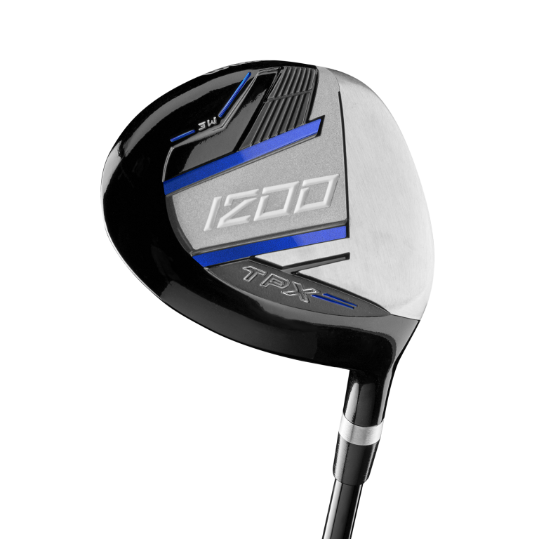Wilson – 1200 TPX Graphite Golf Package Set with 10 Clubs and Bag – Blue