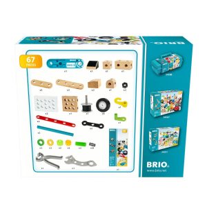 BRIO - Builder Pull back motor set - 67 pieces (34595)