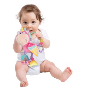 Playgro - Unicorn activity rattle - Pink - (10188463)