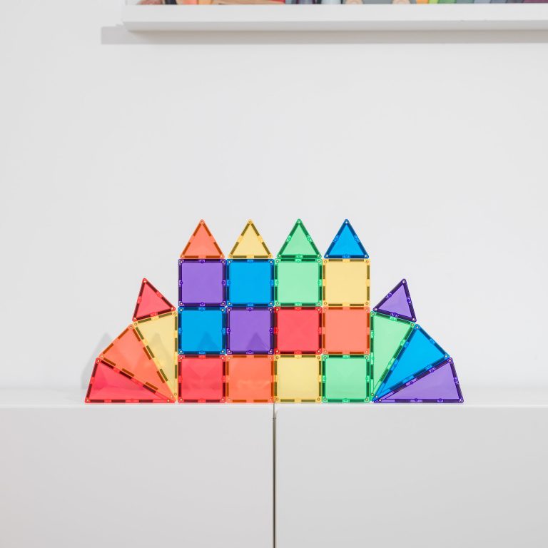 Connetix – Rainbow Mini Pack 24 Pieces – (CT-R-00024-MI)