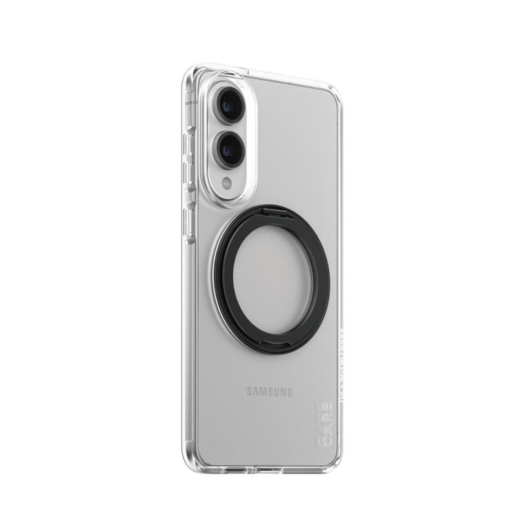 CARE by PanzerGlass – Feature Case Transparent m. Sort Kickstand & Qi Compatible Samsung S25 Edge