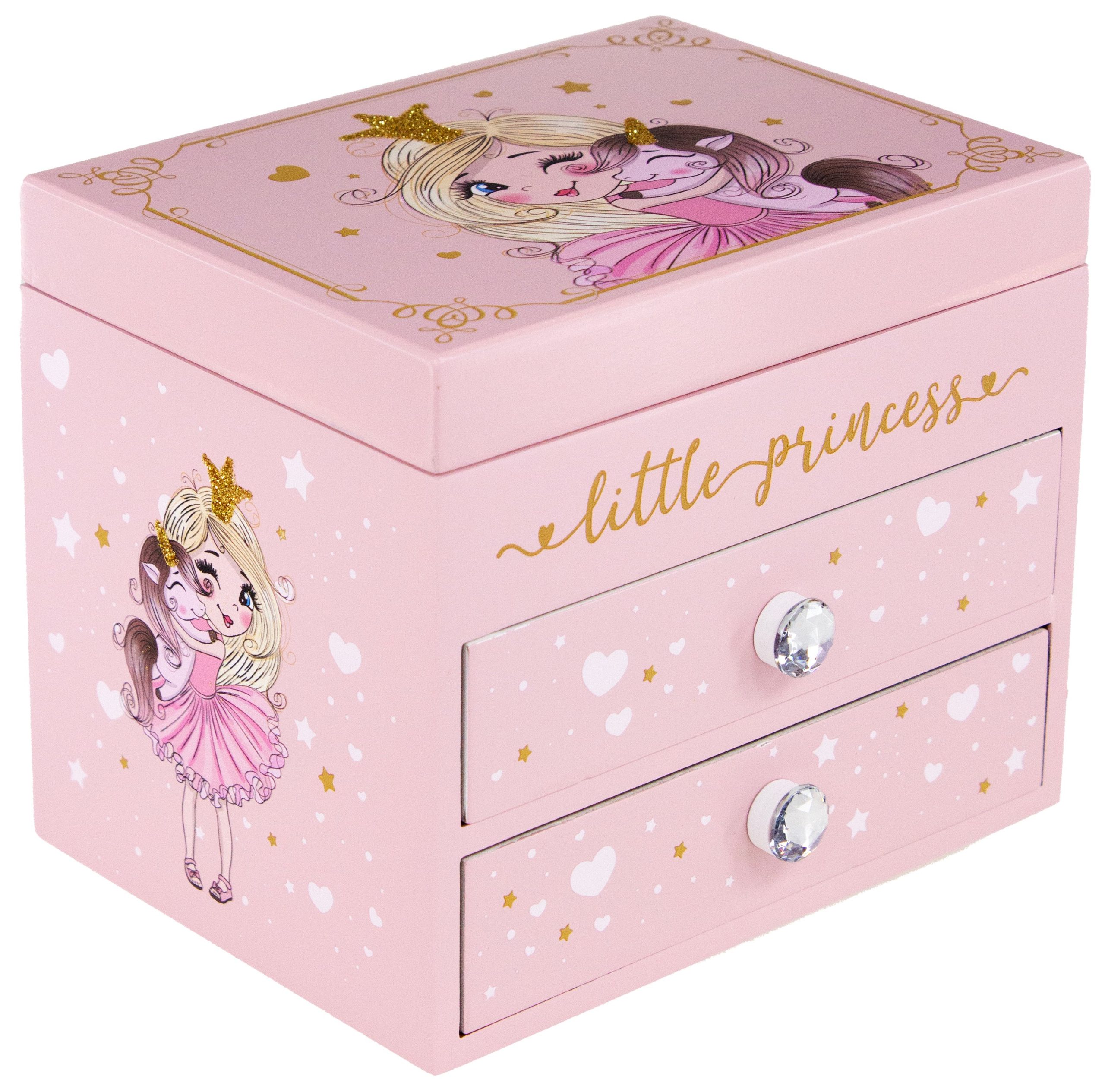 Tinka - Jewelry Box with Music - Princess (8-803904)