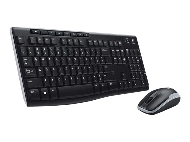 Logitech MK270 Wireless Keyboard and Mouse Combo Set - Nordic Layout