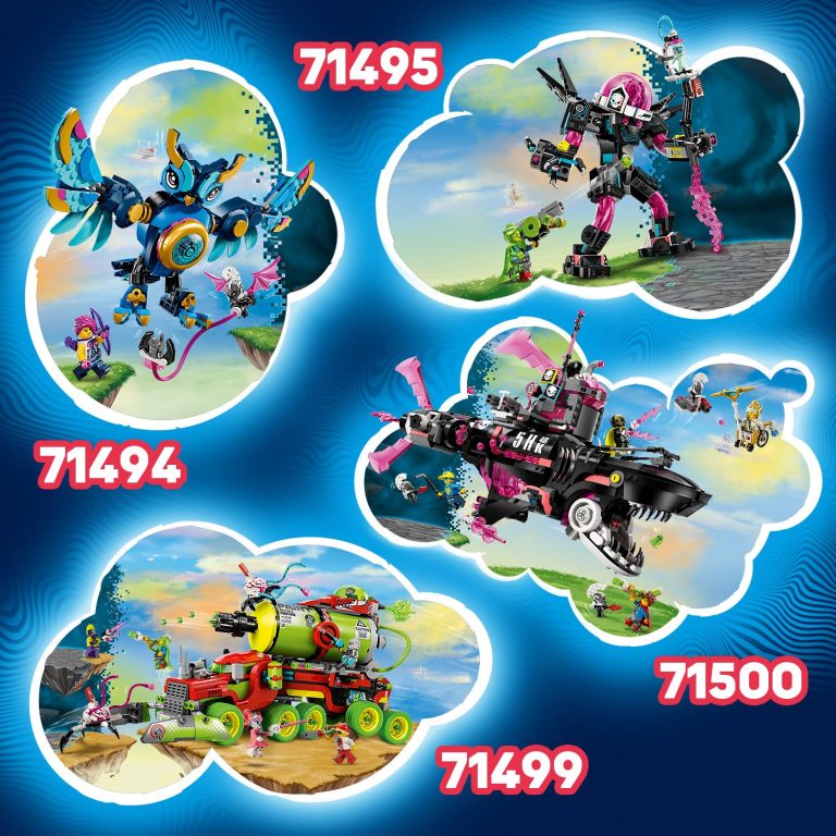 LEGO – DREAMZzz – Mateo’s Fire Chameleon (71492)