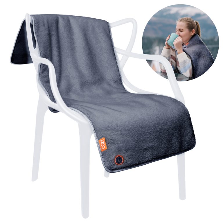 Bodi-Tek THHT-GR-EU/1,0 COZY Heated Throw, Grey