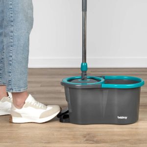 Beldray LA00000186UFEU7 Anti-bac Spin & Wring Mop Set