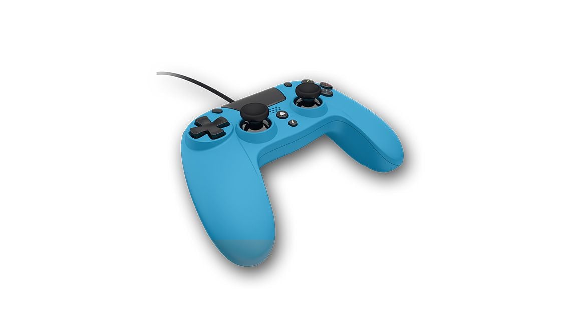 Gioteck Playstation 4 VX-4 Wired Controller (Blue)