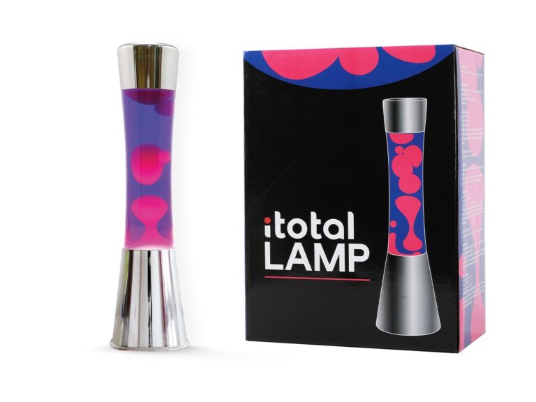 iTotal – Lava Lamp – Purple and Pink – 40 cm