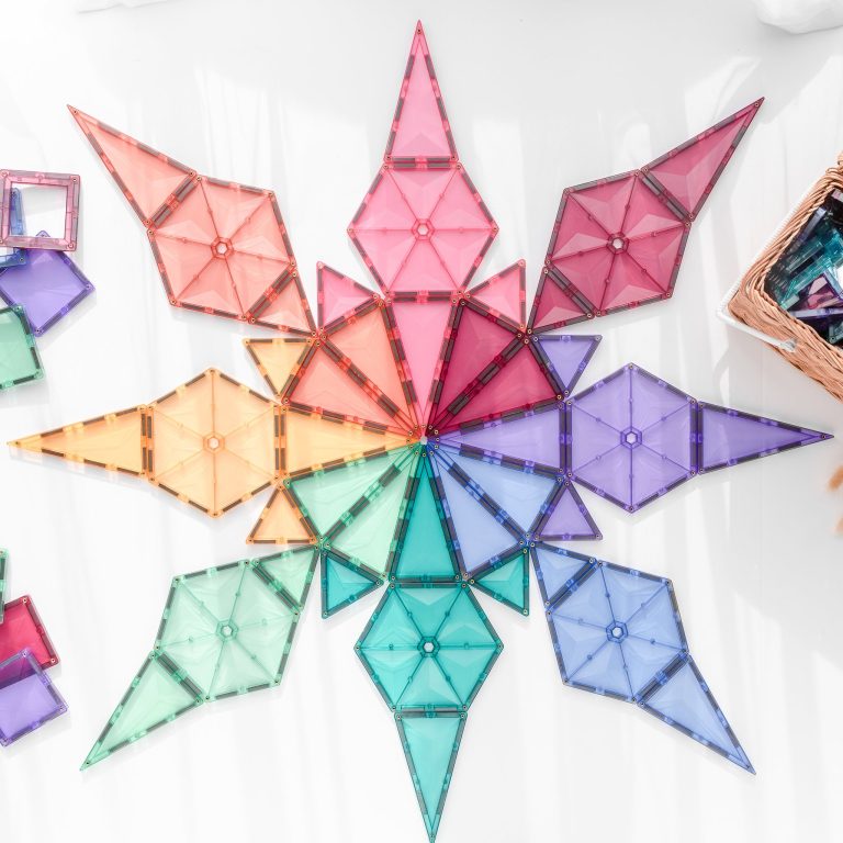 Connetix – Pastel Geometry Pack – 40 Pieces (CT-P-00040-GE)
