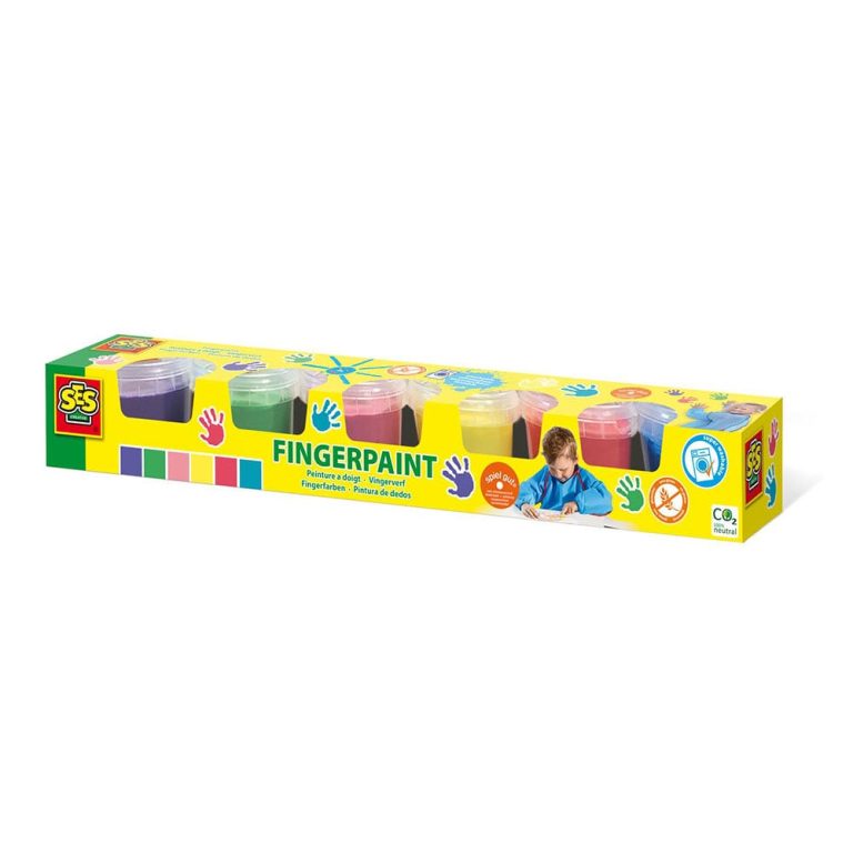 SES Creative – Fingerpaint 6 colours – (S00315)