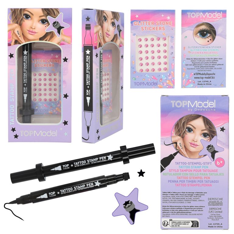 TOPModel – Tattoo Pen with Glitter Stones  BEAUTY and ME ( 0412745 )