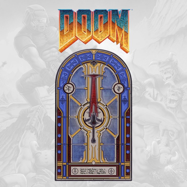 Doom Limited Edition Crucible Sword Stained Glass Window Ingot