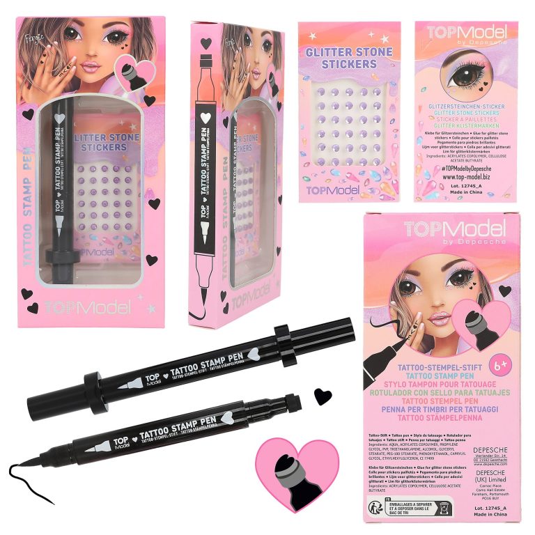 TOPModel – Tattoo Pen with Glitter Stones  BEAUTY and ME ( 0412745 )