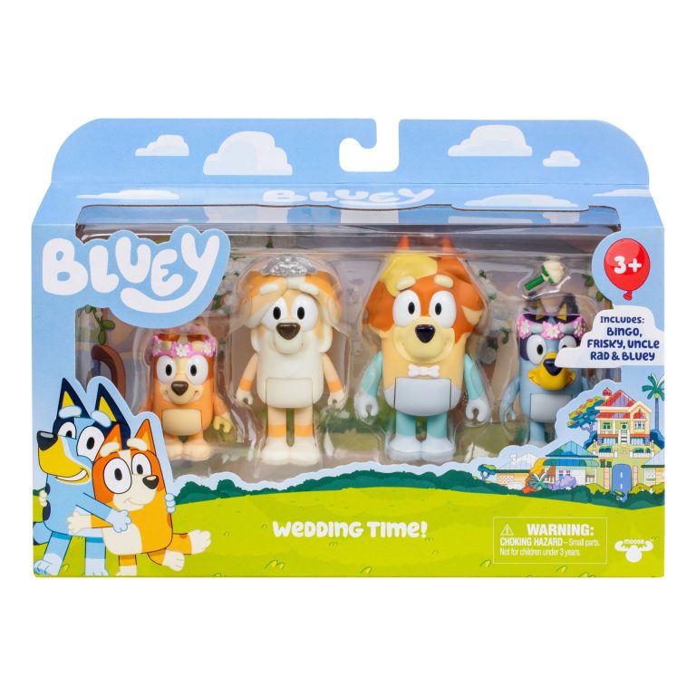 Bluey – Figure 4pk Special Set-Wedding (90268)