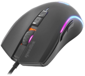 Speedlink - ZAVOS Gaming Mouse, rubber-black