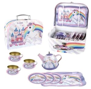 Magni - Tea set in suitcase, with unicorn ( 3905 )