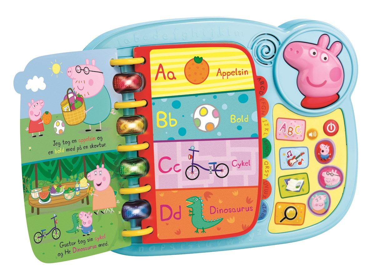 Vtech - Peppa Pig Learn & Discovery Book (Danish) (950-518032)
