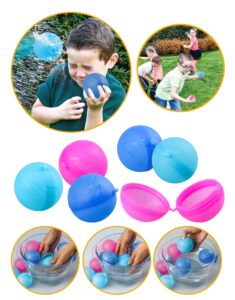 Happy Summer - Water Bombs Re-usable Ø6,5cm 6-Pack (303512)