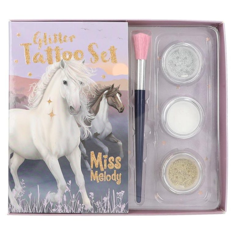 Miss Melody – Glitter Tattoo Set  NIGHT HORSES ( 0412657 )