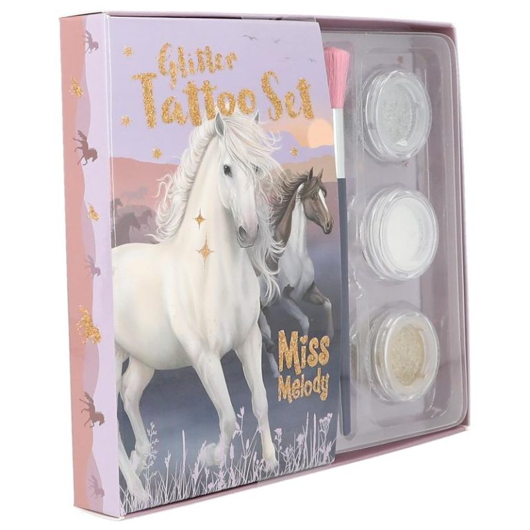 Miss Melody – Glitter Tattoo Set  NIGHT HORSES ( 0412657 )