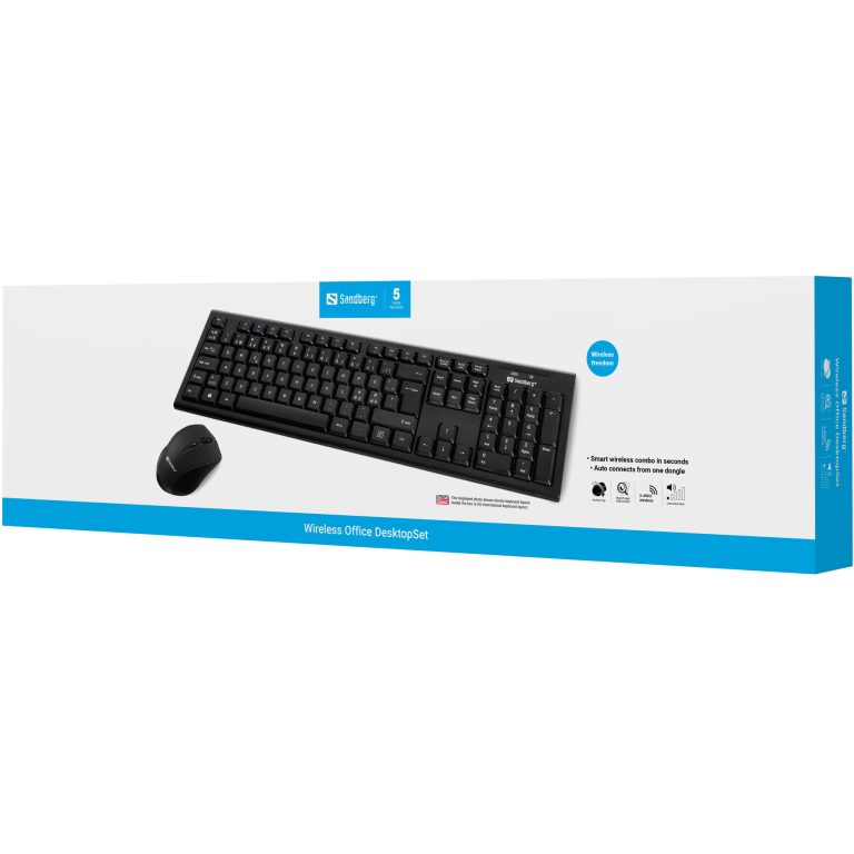 Sandberg 631-23 Wireless Office DesktopSet INT, US/INT