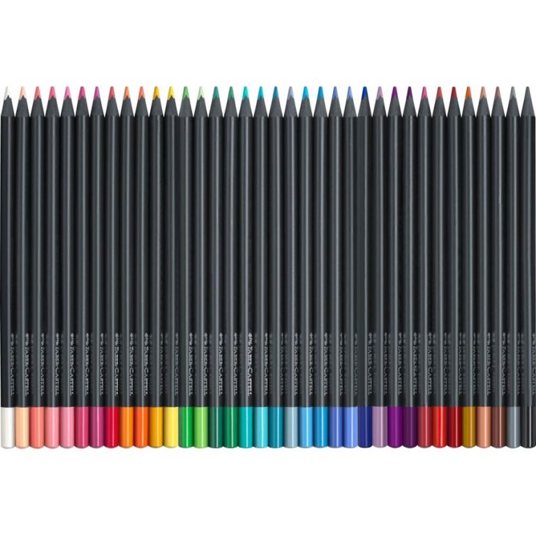 Faber-Castell – Black Edition Colour Pencils 36x