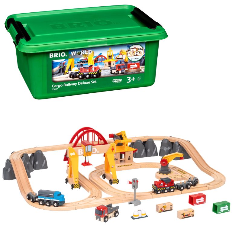 BRIO – Cargo Railway Deluxe Set in Tub (33097)