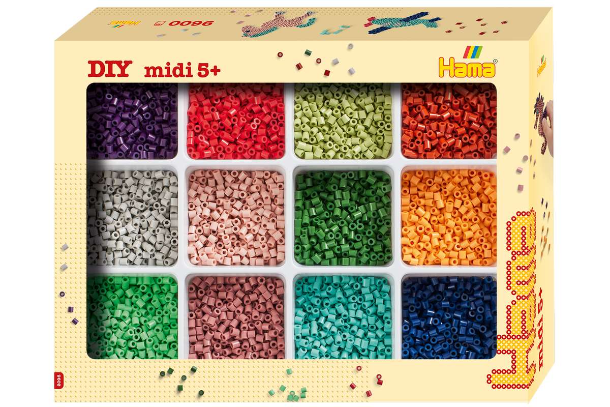 Hama - Midi Beads and Storage, New 2025 - (382096)