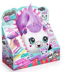 Airbrush Plush - Hair'iffic 17cm Squish Pal 2 asst. - (1040)