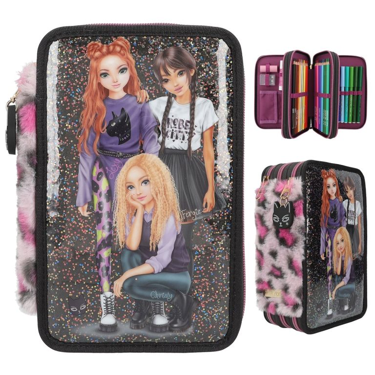 TOPModel – Triple Pencil Case REBEL KITTY ( 0413017 )