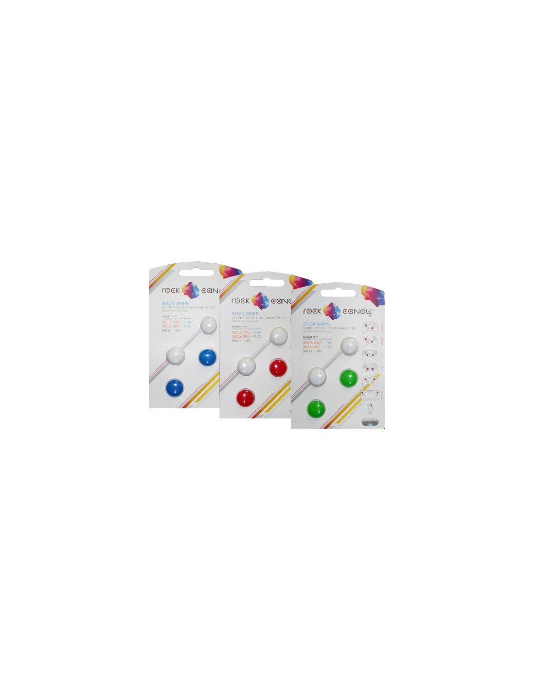 PDP Rock Candy Stick Grips for Controllers (Assorted Colors)