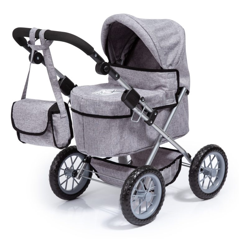 Bayer – Dolls Pram Trendy – Grey (13010AA)