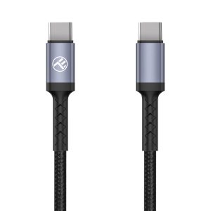 Tellur Type-C to Type-C Cable 3A PD60W 2m Nylon Black