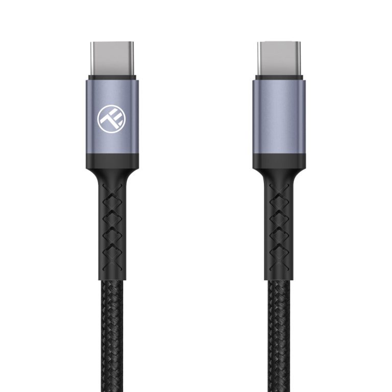 Tellur Type-C to Type-C Cable 3A PD60W 2m Nylon Black