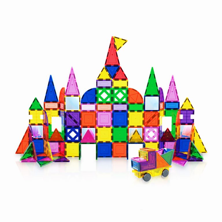 Picasso Tiles – 3-D Magnetic Building Set (152 pcs) (PT152)