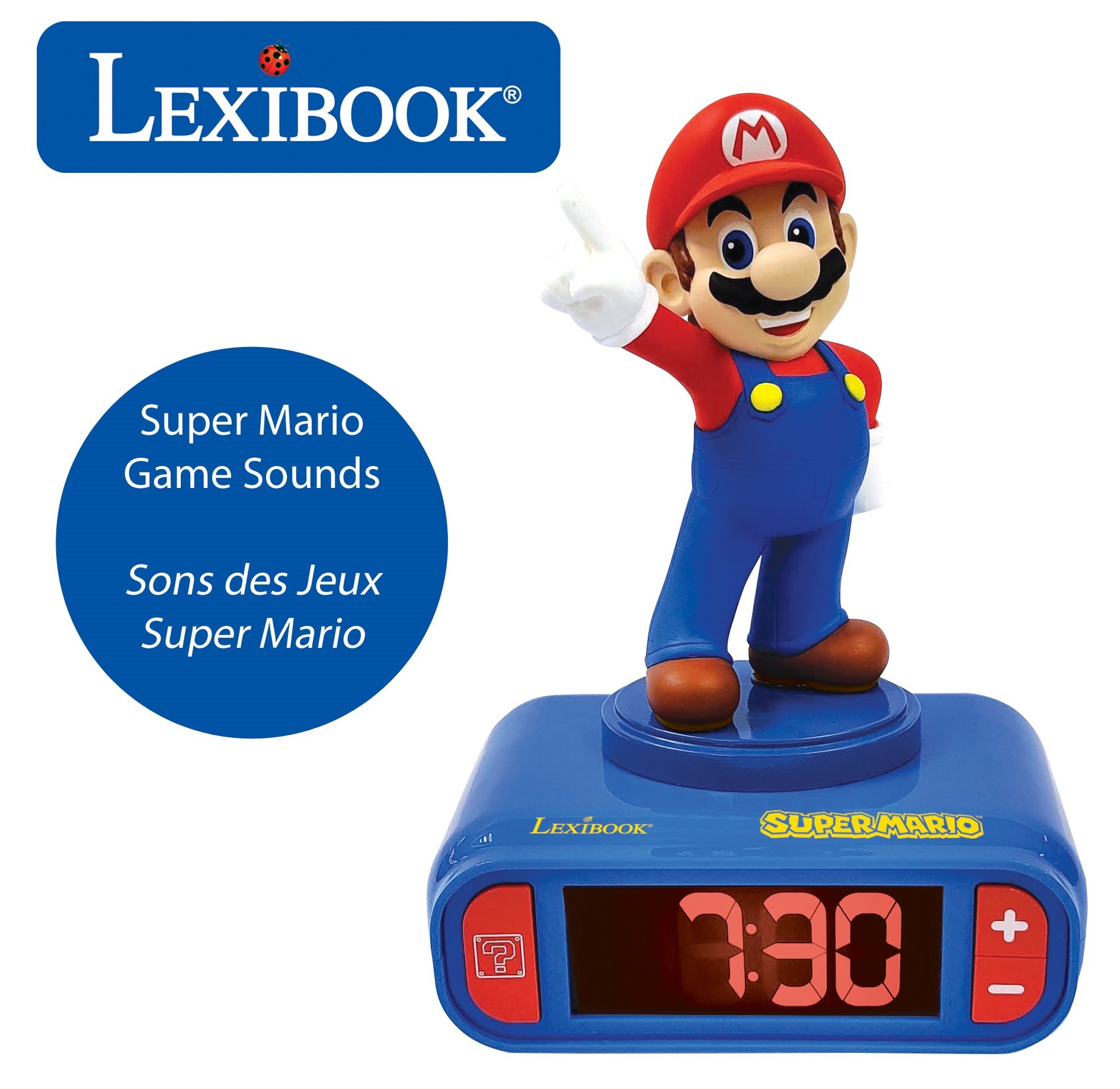 Lexibook - Super Mario - Alarm Clock 3D (RL800NI)