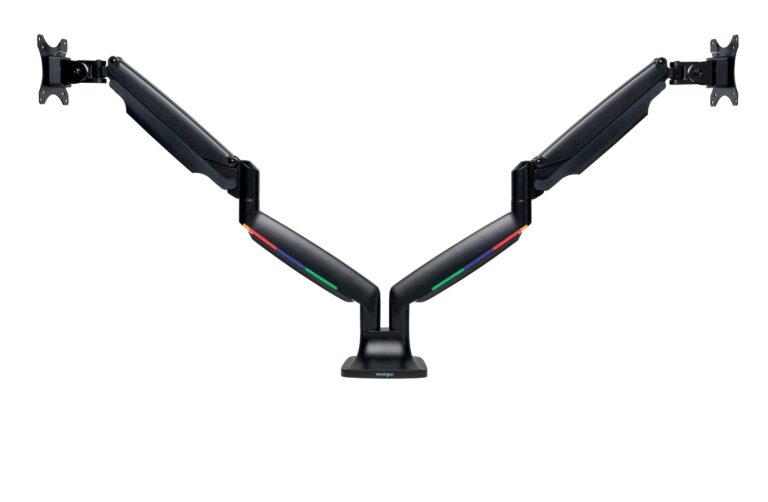 Kensington – OneTouch SmartFit Monitor arm dual – Black