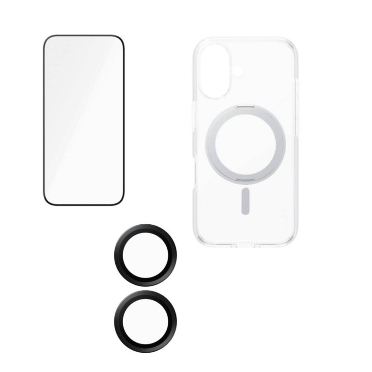 CARE by PanzerGlass – 3-in-1 Ceramic Bundle – iPhone 16