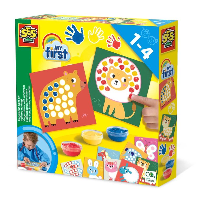 SES Creative – My first Fingerprint paint art – (S14481)