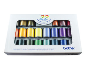Brother - ETS22 Embroiderythread Set (22 Colours)