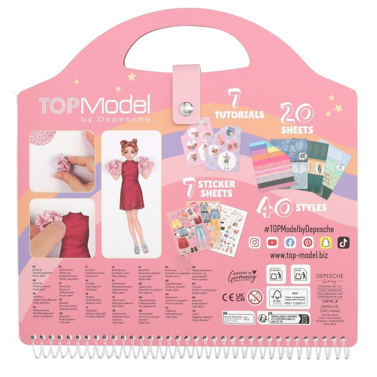 Topmodel – Dress Me Up Collage Book – (413574)