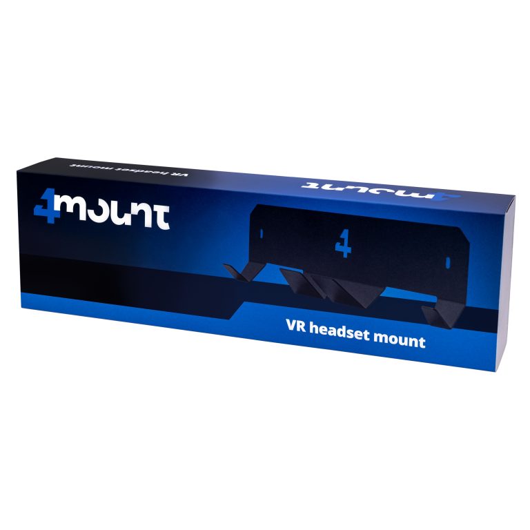 4mount – Wall Mount For VR Headset – Black