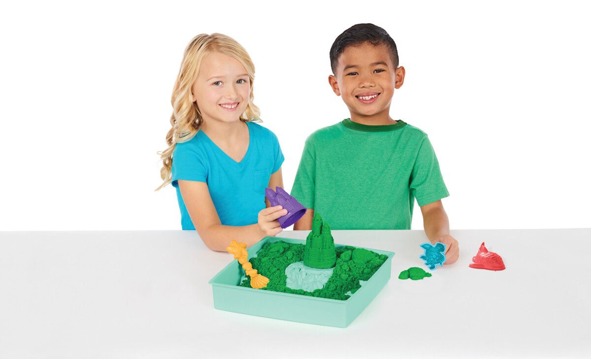 Kinetic Sand - Sandbox Set - Green (6067479)