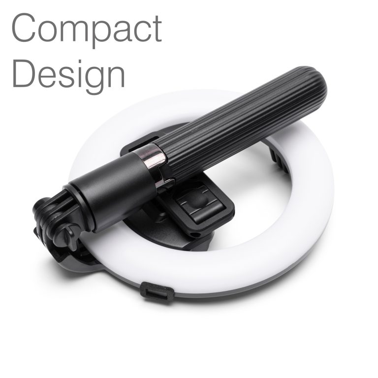 Rio RLRC-EU/1,3 15 cm Glamour Glow Beauty & Vlogging Ring Light