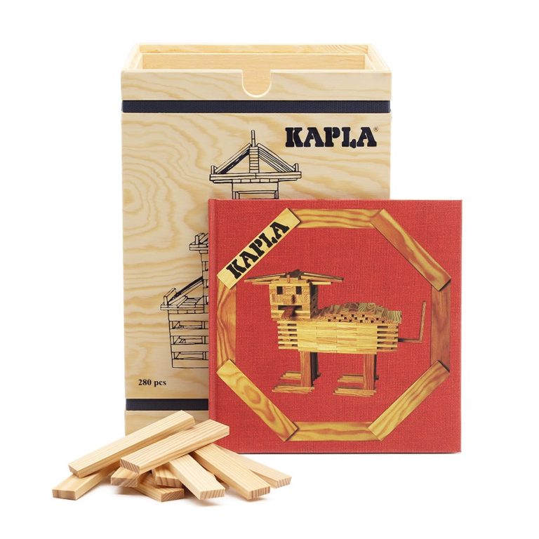 Kapla bricks 280 pcs – Red book (kapla280)
