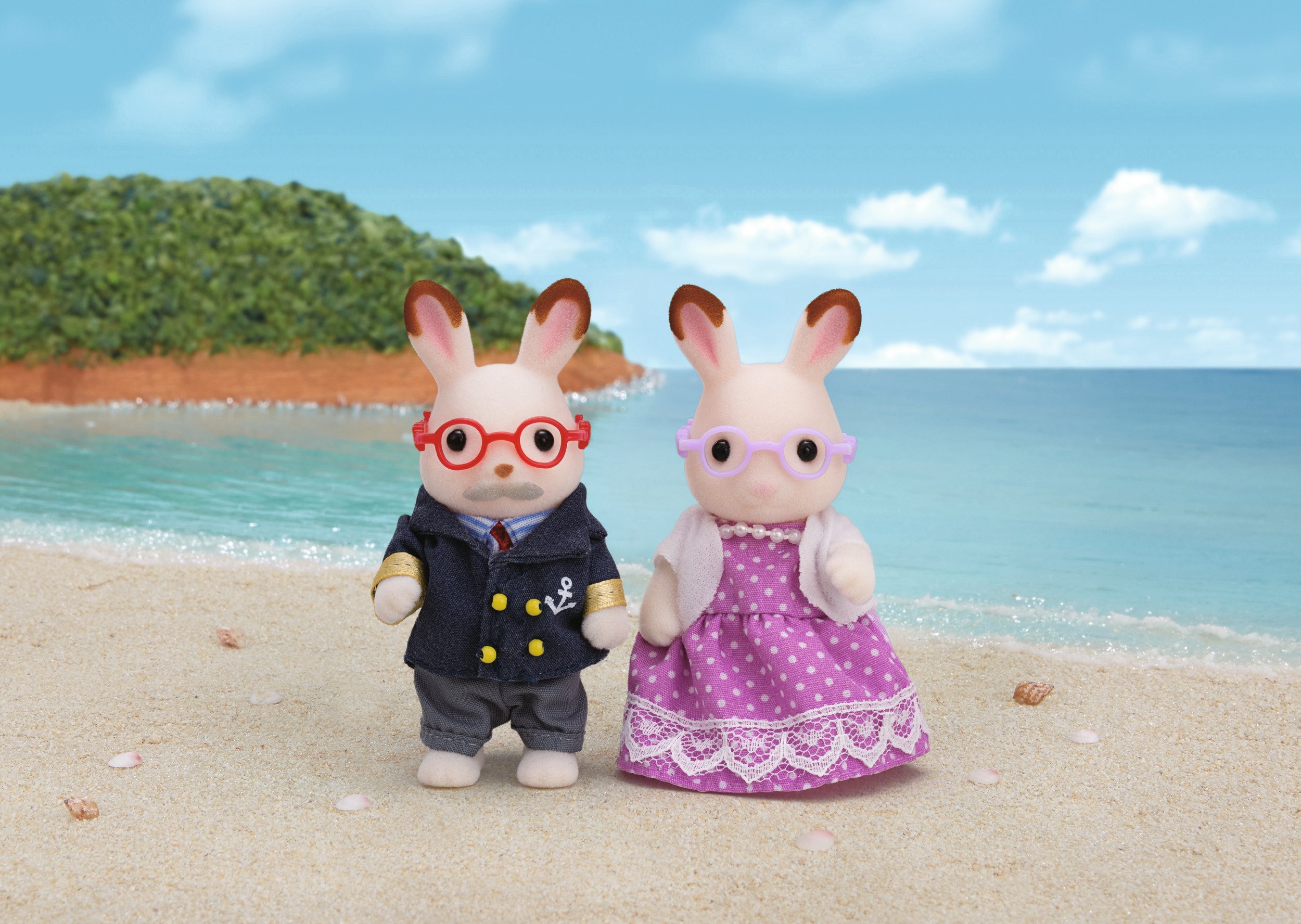Sylvanian Families - Chocolate Rabbit Grandparents (5190)